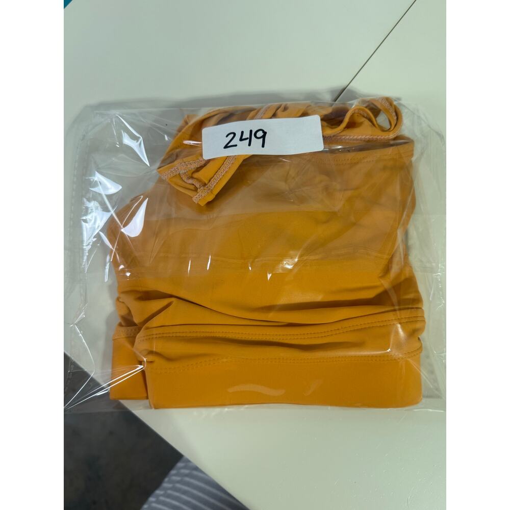 Dokotoo Sports Bra Size Medium Orange Athletic Comfy Wear‎ Running Ball Bold - Picture 6 of 6